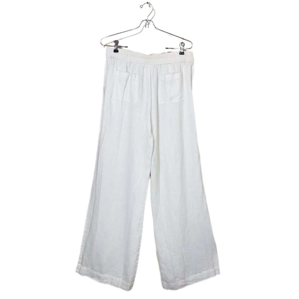 Stem Linen Wide Leg Drawstring Pants - Picture 3 of 7